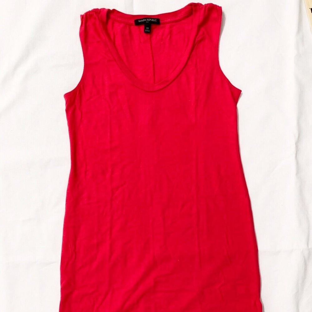 Banana Republic Pink Shirt Dress - Size XS